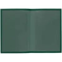 Обложка для паспорта Shall, зеленая