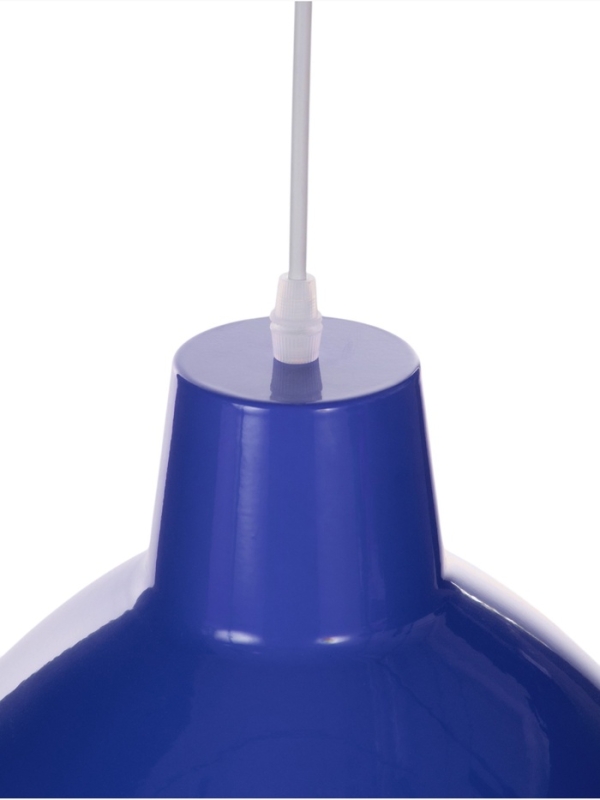 Светильник Richard 1х40Вт Е27 пр-1м синий 32,5х32,5х27см