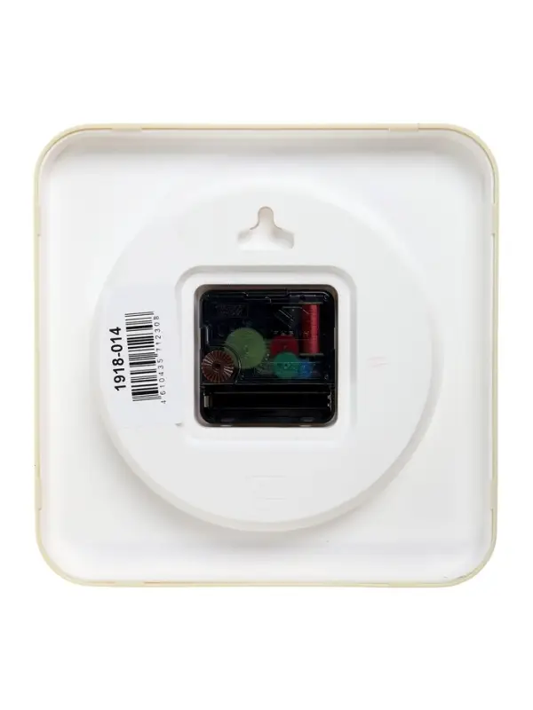 Часы настенные "Гусь", детские, плавный ход,  19х19см, желтые