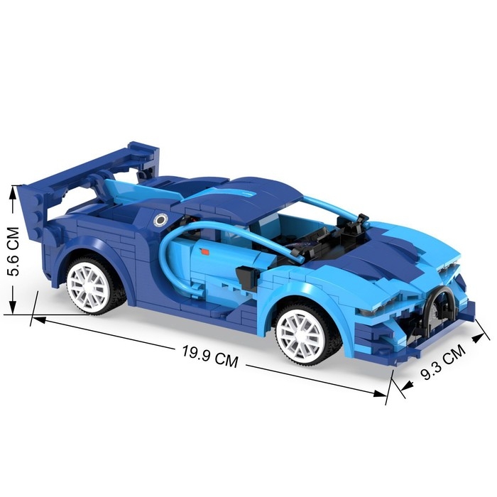 Конструктор радиоуправляемый &laquo;Спорткар&raquo;, 325 деталей, 2 варианта управления