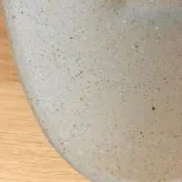 Блюдо "Лицо камень" 47х23х7 см, алюминий