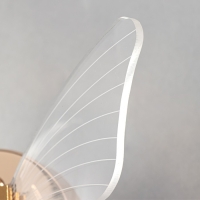 Бра "Бабочка" LED 12Вт 3000К золото 23х17,5х11см