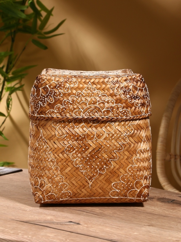 Корзинка плетеная "Морокко" 23х23х30 см