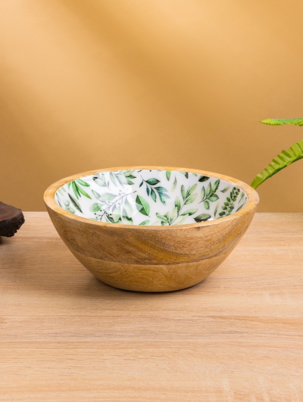 Миска "Оливковая ветвь" дерево манго 17,5х17,5х6,5 см