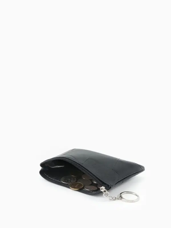 Кошелек жен 13-01-01 Июнь2509, 15*0,5*11 см, отд на молнии, черный