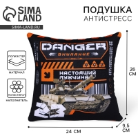 Подушка антистресс «Настоящий мужчина», 26 х 24 см Подушка антистресс «Настоящий мужчина», 26 х 24 см