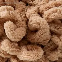 Плюшевая пряжа для вязания руками ALIZE, Puffy, 100 % микрополиэстер, 9 м/100 г, (262 бежевый)