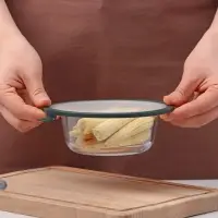 Вакуумная крышка для посуды Доляна, d=16 см, цвет зелёный