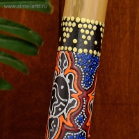 Сувенирный музыкальный инструмент "Посох дождя" 40 см МИКС