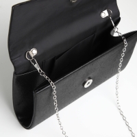 Сумка-клатч на магните, цвет чёрный Сумка-клатч на магните, цвет чёрный