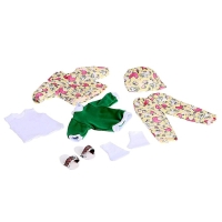 Кукла &laquo;Девочка&raquo; дидактическое пособие + набор одежды, МИКС