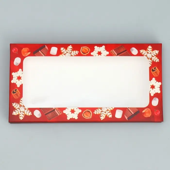 Коробка для шоколада &laquo;Волшебных моментов&raquo;, с окном, 17 х 8.5 х 1.5 см