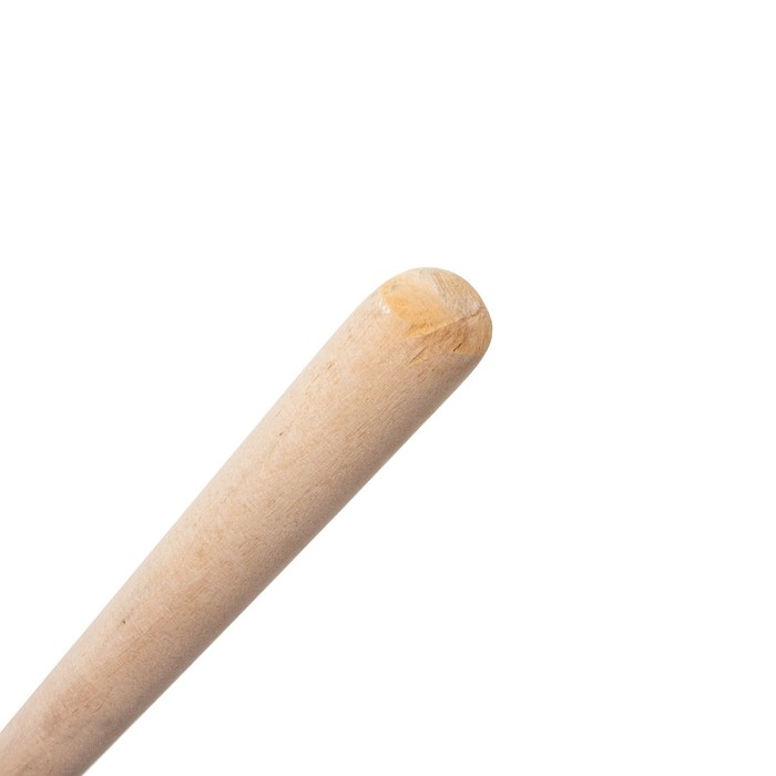 Лопата для уборки снега, пластиковый ковш 480 &times; 360 мм, оцинкованная планка, деревянный черенок