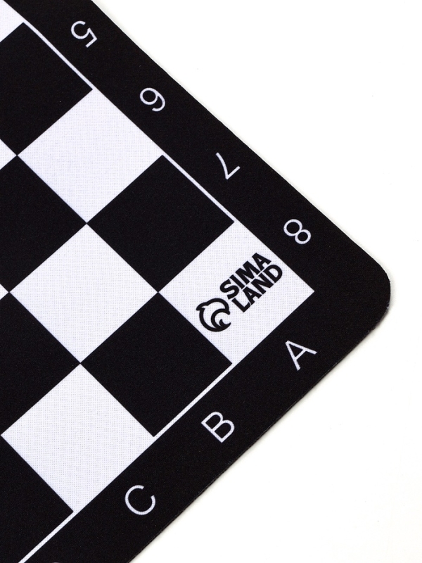 Шахматное поле "Классика" 40 х 40 х 0.2 см, каучук