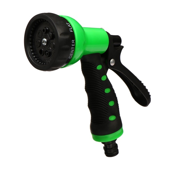 Пистолет для полива, 6 режимов, быстросъёмное соединение, pp&minus;пластик, Greengo