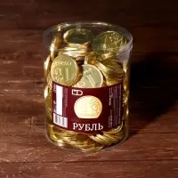 Монеты в банке &laquo;Рубль&raquo;, 6 г