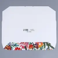 Коробка складная &laquo;Новогодняя ботаника&raquo;, 20 х 12 х 4 см