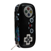 Пенал-футляр, 40 х 205 х 95 мм с откидной планкой, кожзам, deVENTE, GAME 7010217