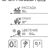 Семена комнатных цветов Мимоза "Кампина", ц/п,  0,1 г