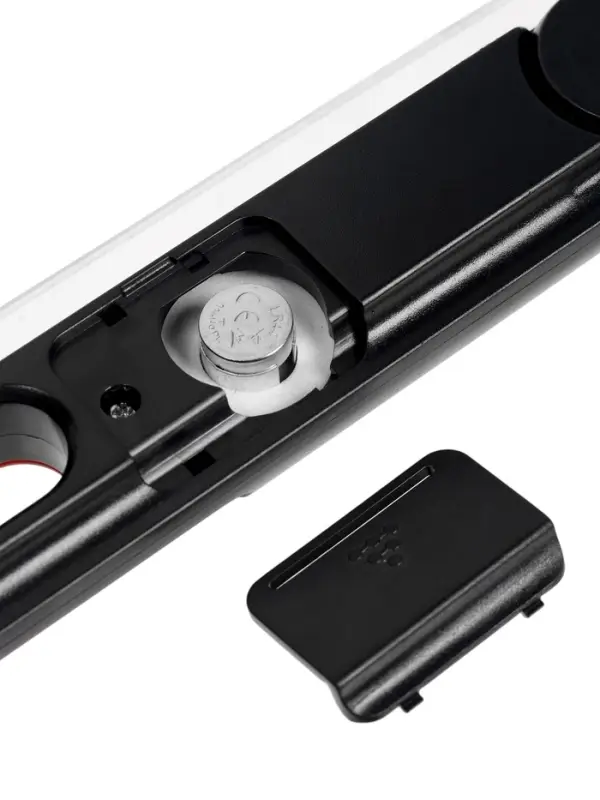 Термометр для пищи электронный, со складным щупом, цвет черный