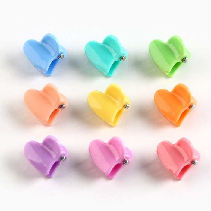 Краб для волос , мини , набор &laquo;Для самой нежной&raquo;, 100 шт., размер крабика 1.5 х 1.5 см