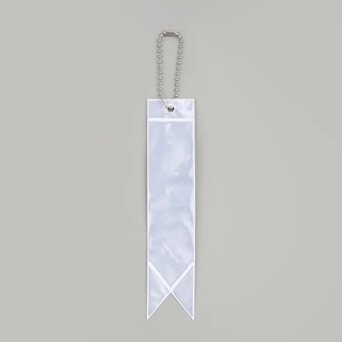 Светоотражающий элемент &laquo;Флажок&raquo;, двусторонний, 15&times;3 см, серый