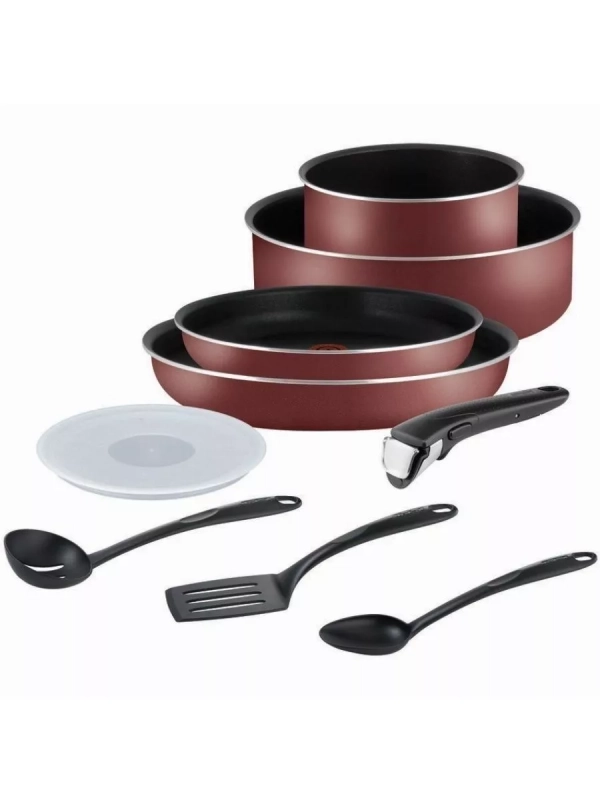 Набор посуды Ingenio Red 04186840, 9 предметов