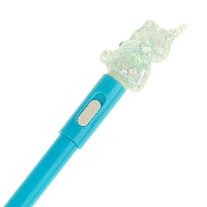 Ручка световая &laquo;Единорог&raquo;, синие чернила, МИКС