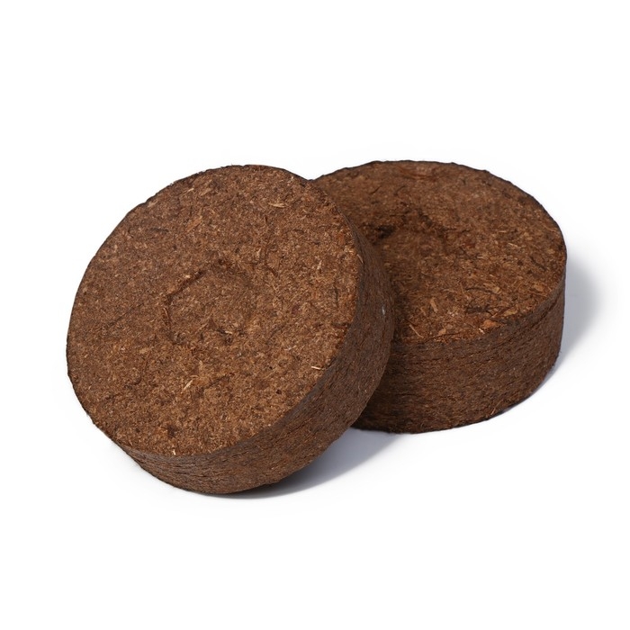 Таблетки торфяные, d = 8 см, без оболочки, набор 6 шт., &laquo;Торфолин-А&raquo;