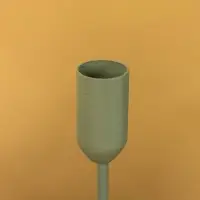 Подсвечник на 1 свечу текстурный "Болотный" 8х8х15,5 см