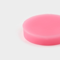 Молд Доляна &laquo;Три малых розы&raquo;, силикон, 4,5 см, цвет розовый