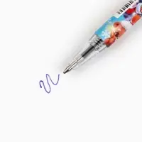 Ручка шариковая, синяя паста, 0.5 мм, автоматическая &laquo;Новый год: Пушистики&raquo;