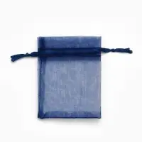Набор мешочков подарочных 100шт. 7*9 см ( + - 1 см), цвет тёмно-синий (1716479)