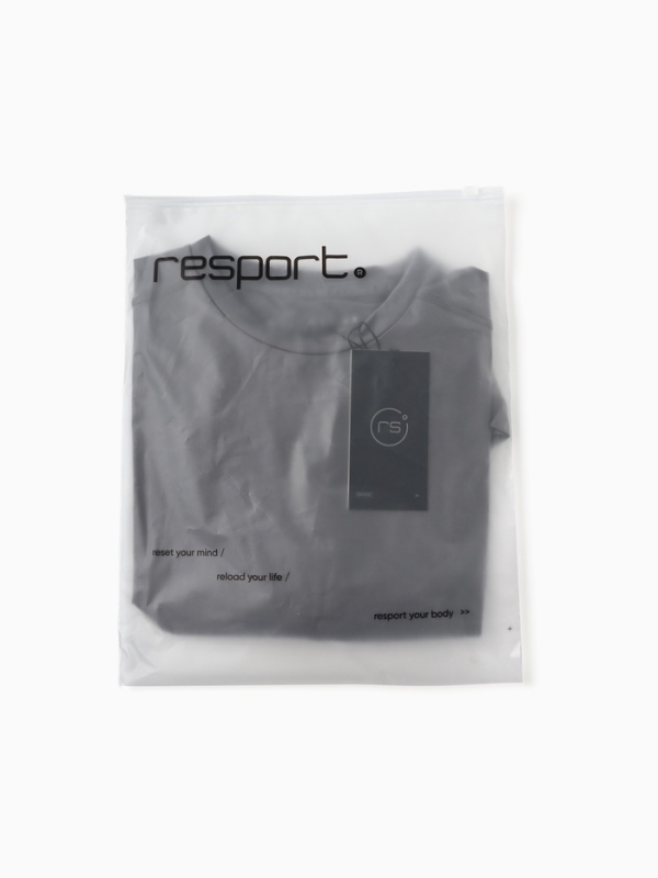 Футболка мужская Resport, р. 46, цвет серый, базовая, со вставками