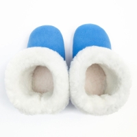 Тапочки детские, цвет голубой, размер 32