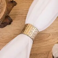 Кольца для салфеток (набор 4 шт) алюминий 15х12,5х5 см