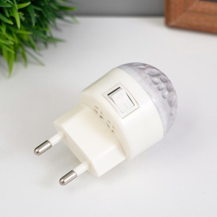 Ночник Ночник "Мяч для гольфа" пластик d=4 см