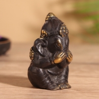 Сувенир бронза "Ганеша" 5х5х8 см