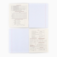 Предметная тетрадь А5, 48 л на скрепке &laquo;Неон. Алгебра&raquo;  Софт тач лам, 3D лак