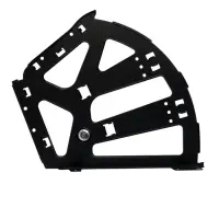 Механизм для обувницы полок CAPPIO, 3-х ярусная, до 13 мм, металл, черный