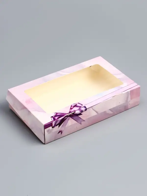 Коробка складная &laquo;Бантик&raquo; 20&times;12&times;4 см