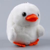 Брелок &laquo;Утка&raquo;, 9 см, цвет белый