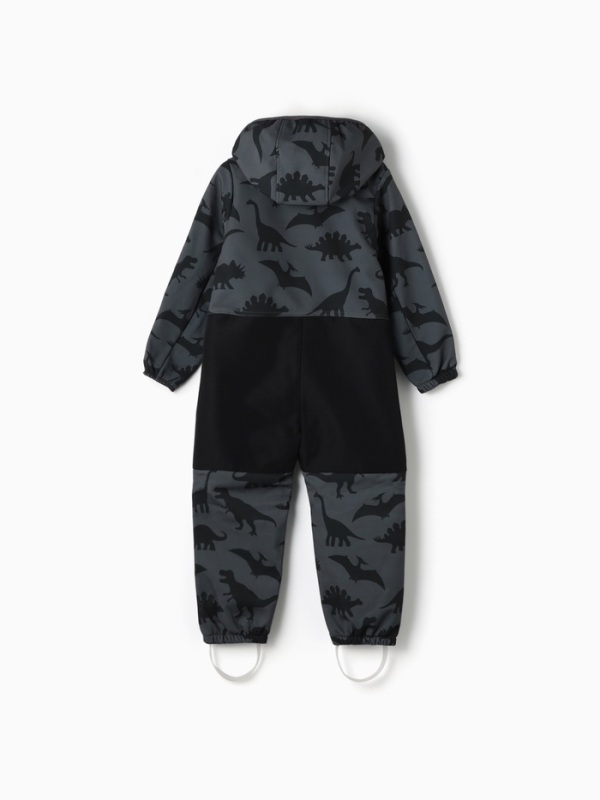 Демисезонный комбинезон на флисе KAFTAN Дино, рост 110