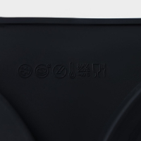 Форма для выпечки Доляна &laquo;Бискотто&raquo;, силикон, 2 ячейки, 39&times;21,5&times;3 см, d=18 см, цвет чёрный