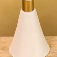 Подсвечник на 1 свечу текстурный "Фисташковый" 10,5х10,5х19,5 см