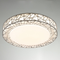 Светильник "Птичье гнездо" LED 36Вт 3000-6000К белый d.39 см