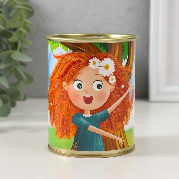 Подарочные носки в банке &laquo;Самые чистые носки&raquo;, (внутри ароматизированные носки женские, цвет белый), карамель