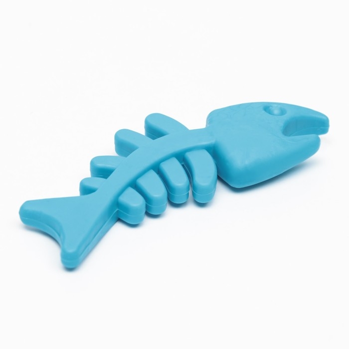 Игрушка жевательная Игрушка жевательная "Планктон", TPR, 12,5 см, голубая