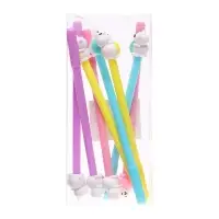 Ручка - прикол гелевая Calligrata &laquo;Котенок с клубком&raquo;, МИКС