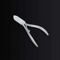 Кусачки маникюрные для кутикулы &laquo;Premium satin&raquo;, эргономичные, 9,3 см, длина лезвия - 7 мм, цвет серебристый